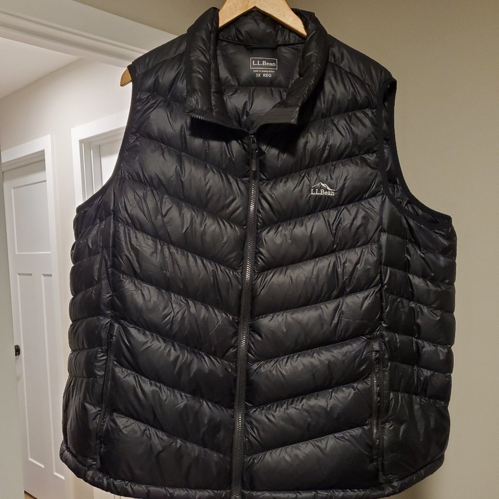 LL Bean Down Vest-Black
